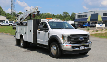 2018 Ford F-550 Service Truck, 11′ Mechanics Body, Stellar 7621 Crane, Compressor, CTech Drawers, Diesel, 4×4, 184k Miles full