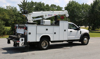 2018 Ford F-550 Service Truck, 11′ Mechanics Body, Stellar 7621 Crane, Compressor, CTech Drawers, Diesel, 4×4, 184k Miles full