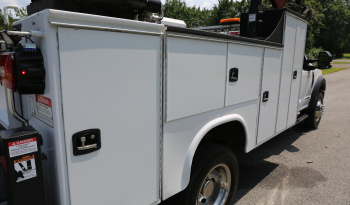 2018 Ford F-550 Service Truck, 11′ Mechanics Body, Stellar 7621 Crane, Compressor, CTech Drawers, Diesel, 4×4, 184k Miles full