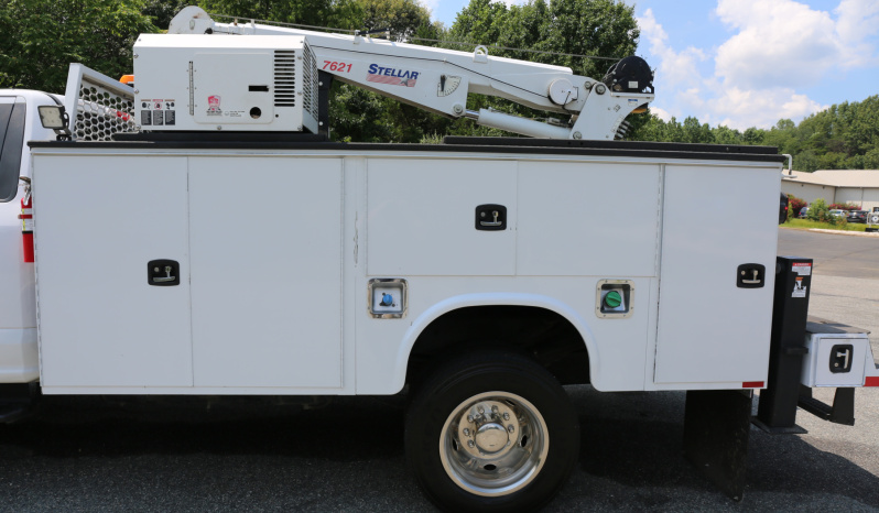 2018 Ford F-550 Service Truck, 11′ Mechanics Body, Stellar 7621 Crane, Compressor, CTech Drawers, Diesel, 4×4, 184k Miles full