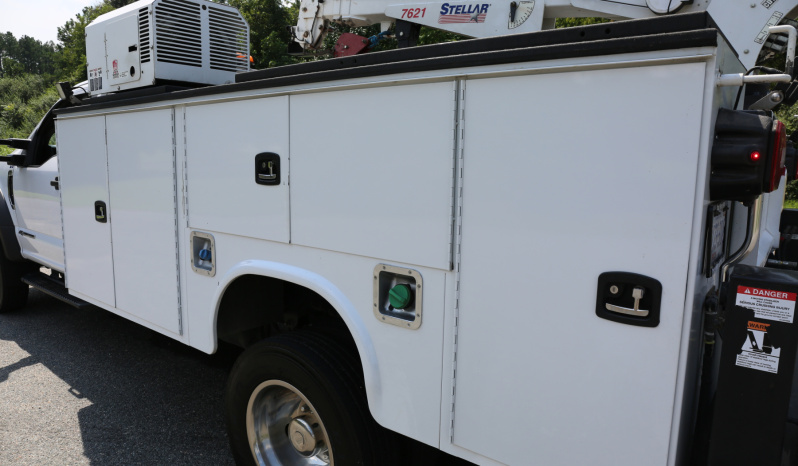 2018 Ford F-550 Service Truck, 11′ Mechanics Body, Stellar 7621 Crane, Compressor, CTech Drawers, Diesel, 4×4, 184k Miles full