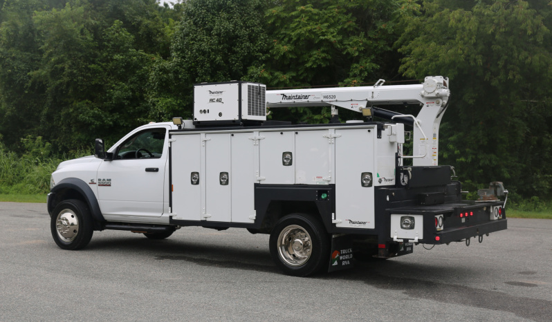 2016 Ram 5500 Service Truck, Cummins Diesel, 212k Miles, Maintainer 11′ Service Body, H6520 Crane, Compressor, Drawers full