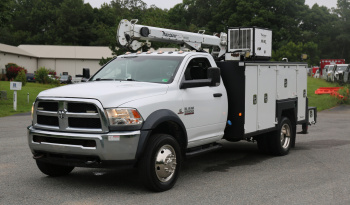 2016 Ram 5500 Service Truck, Cummins Diesel, 212k Miles, Maintainer 11′ Service Body, H6520 Crane, Compressor, Drawers full