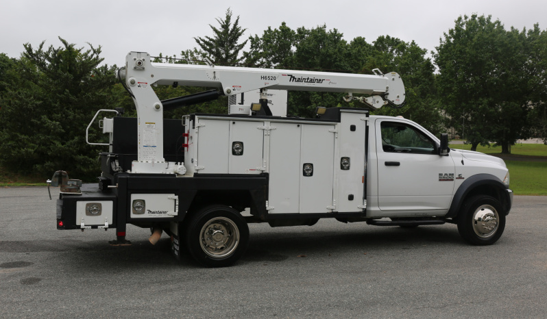 2016 Ram 5500 Service Truck, Cummins Diesel, 212k Miles, Maintainer 11′ Service Body, H6520 Crane, Compressor, Drawers full