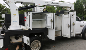 2016 Ram 5500 Service Truck, Cummins Diesel, 212k Miles, Maintainer 11′ Service Body, H6520 Crane, Compressor, Drawers full