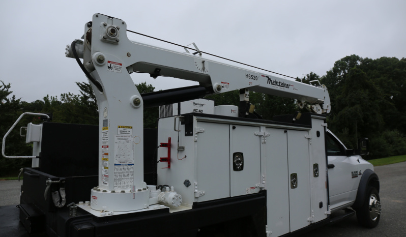 2016 Ram 5500 Service Truck, Cummins Diesel, 212k Miles, Maintainer 11′ Service Body, H6520 Crane, Compressor, Drawers full