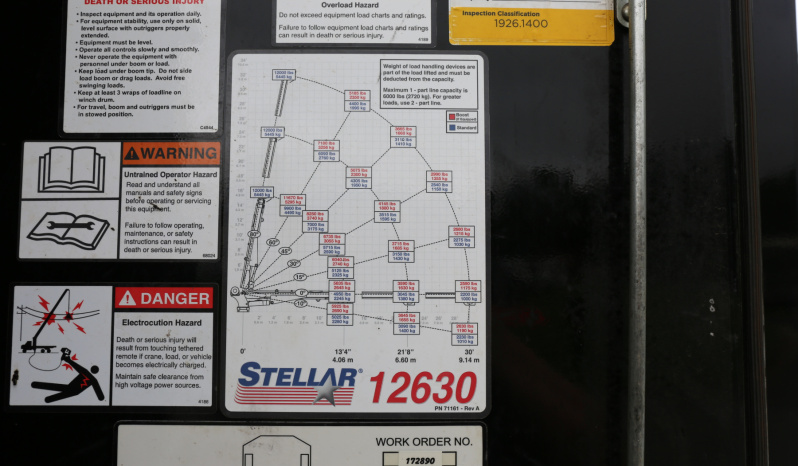 2017 Kenworth T370 Mechanics Truck, Paccar PX9 Diesel, TMAX 14′ Bed, Stellar 12630 Crane, 119k Miles, Eaton 8LL full