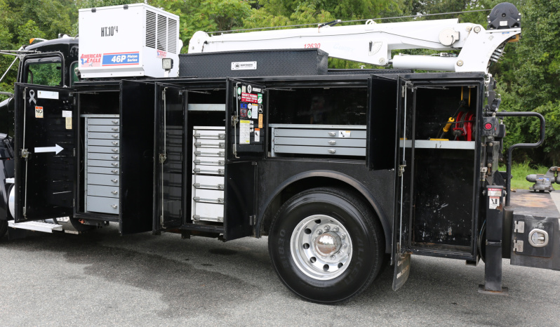 2017 Kenworth T370 Mechanics Truck, Paccar PX9 Diesel, TMAX 14′ Bed, Stellar 12630 Crane, 119k Miles, Eaton 8LL full