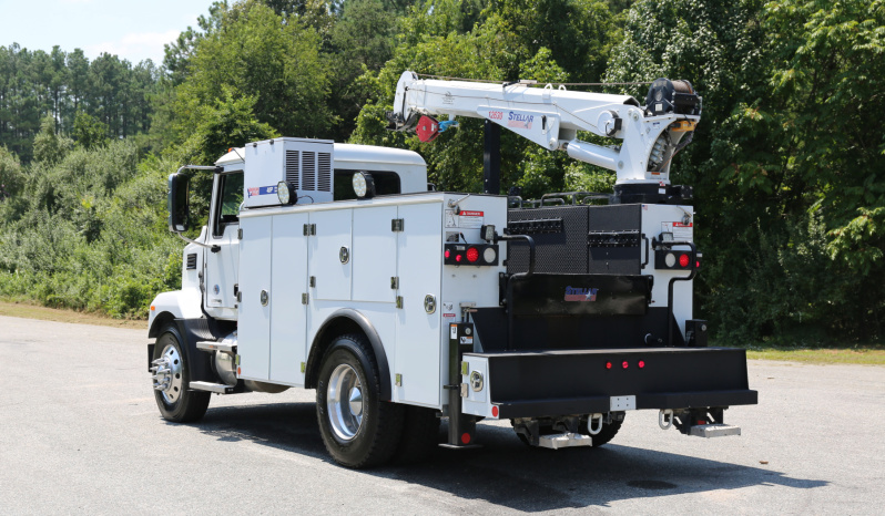 Pending Sale: 2023 Mack MD Service Truck, 91k Miles, 2500 Hours, Cummins 6.7, Stellar 12630 Crane, Compressor, Drawers full