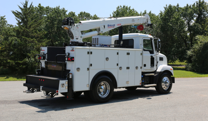 Pending Sale: 2023 Mack MD Service Truck, 91k Miles, 2500 Hours, Cummins 6.7, Stellar 12630 Crane, Compressor, Drawers full