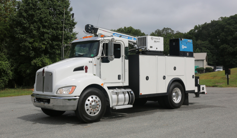 2019 Kenworth T270 Service Truck, Under CDL, Air Ride Rear, 138k Miles. 12k Autocrane, Miller Welder, Compressor full