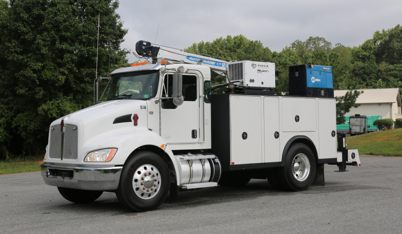 2019 Kenworth T270 Service Truck, Under CDL, Air Ride Rear, 138k Miles. 12k Autocrane, Miller Welder, Compressor full