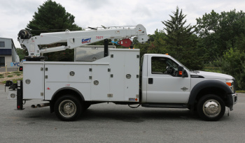 2015 Ford F-550 Service Truck, Stellar TMAX Service Body, 7621 Crane, Compressor, Drawers, 152k Miles, 4×4 full