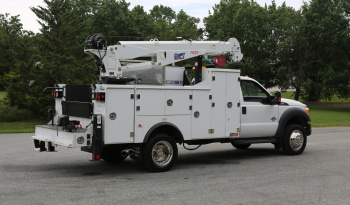 2015 Ford F-550 Service Truck, Stellar TMAX Service Body, 7621 Crane, Compressor, Drawers, 152k Miles, 4×4 full