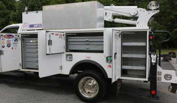 2015 Ford F-550 Service Truck, Stellar TMAX Service Body, 7621 Crane, Compressor, Drawers, 152k Miles, 4×4 full