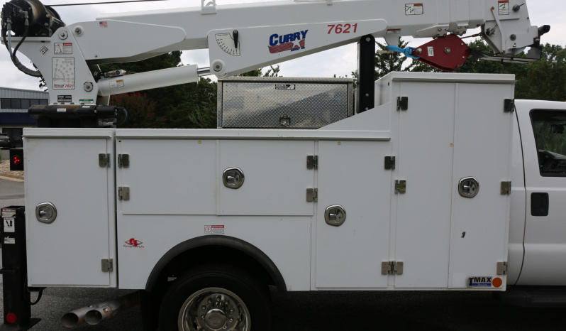 2015 Ford F-550 Service Truck, Stellar TMAX Service Body, 7621 Crane, Compressor, Drawers, 152k Miles, 4×4 full