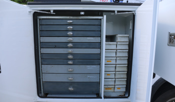 Pending Sale: 2022 Ford F-550 Crew Cab Service Truck, 11′ Stellar Mechanics Bed, 33k Miles, 4×4, 7621 Crane, Drawers full