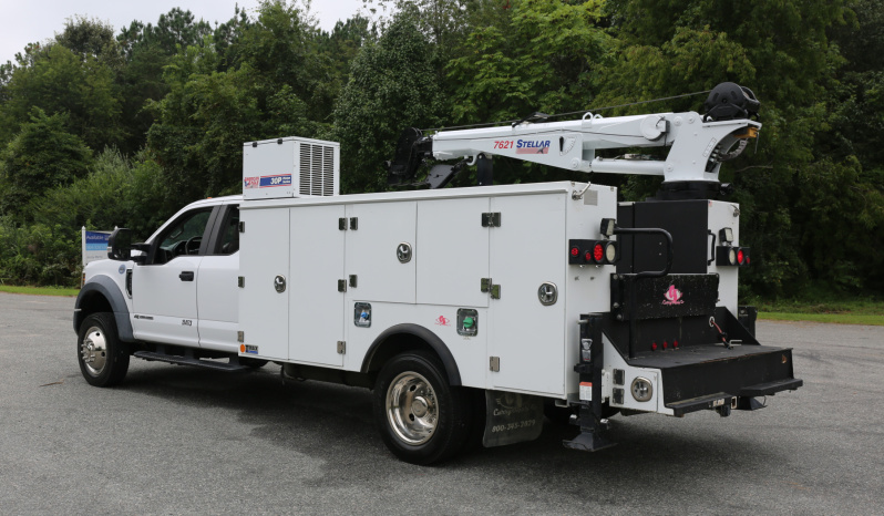 2019 Ford F-550 Service Truck, Stellar TMAX Mechanics Body, 7621 Crane, 106k Miles, 1 Owner, 4×4, Diesel full