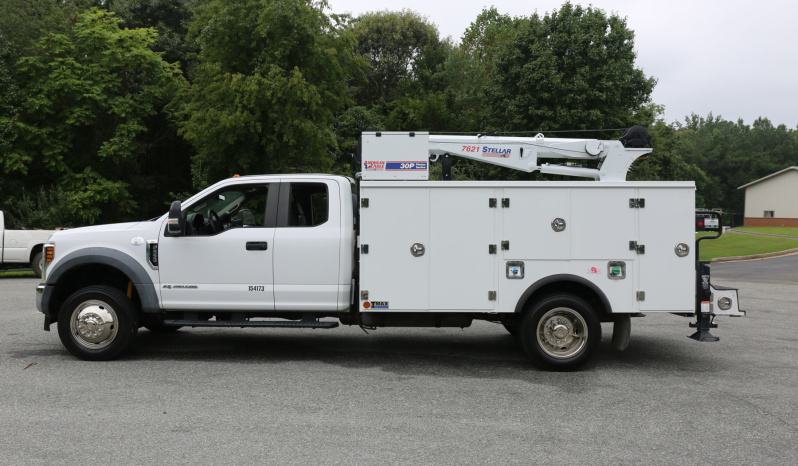 2019 Ford F-550 Service Truck, Stellar TMAX Mechanics Body, 7621 Crane, 106k Miles, 1 Owner, 4×4, Diesel full