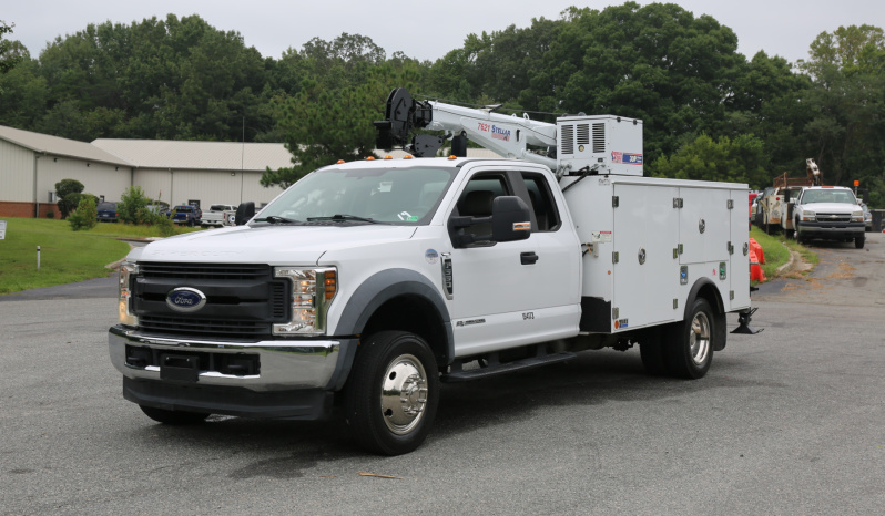2019 Ford F-550 Service Truck, Stellar TMAX Mechanics Body, 7621 Crane, 106k Miles, 1 Owner, 4×4, Diesel full