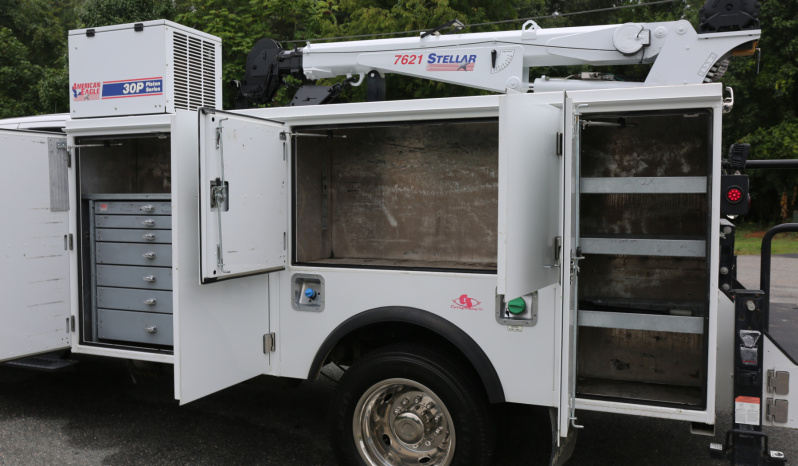 2019 Ford F-550 Service Truck, Stellar TMAX Mechanics Body, 7621 Crane, 106k Miles, 1 Owner, 4×4, Diesel full