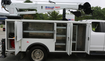 2019 Ford F-550 Service Truck, Stellar TMAX Mechanics Body, 7621 Crane, 106k Miles, 1 Owner, 4×4, Diesel full