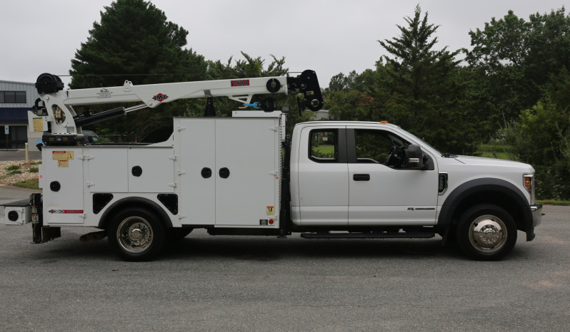 2018 Ford F-550 Extended Cab Service Truck, IMT Dominator Bed, 7500-22 Crane, Drawers, Product Tanks, Compressor, 214k Miles, 4×4, Diesel full