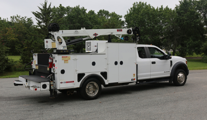 2018 Ford F-550 Extended Cab Service Truck, IMT Dominator Bed, 7500-22 Crane, Drawers, Product Tanks, Compressor, 214k Miles, 4×4, Diesel full