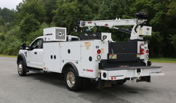 2018 Ford F-550 Extended Cab Service Truck, IMT Dominator Bed, 7500-22 Crane, Drawers, Product Tanks, Compressor, 214k Miles, 4×4, Diesel full