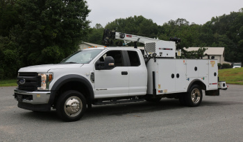 2018 Ford F-550 Extended Cab Service Truck, IMT Dominator Bed, 7500-22 Crane, Drawers, Product Tanks, Compressor, 214k Miles, 4×4, Diesel full