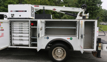 2018 Ford F-550 Extended Cab Service Truck, IMT Dominator Bed, 7500-22 Crane, Drawers, Product Tanks, Compressor, 214k Miles, 4×4, Diesel full
