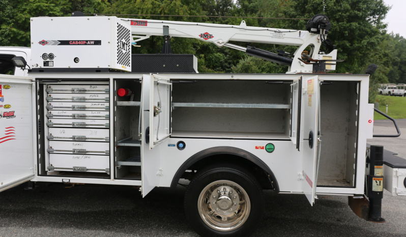 2018 Ford F-550 Extended Cab Service Truck, IMT Dominator Bed, 7500-22 Crane, Drawers, Product Tanks, Compressor, 214k Miles, 4×4, Diesel full