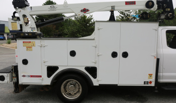 2018 Ford F-550 Extended Cab Service Truck, IMT Dominator Bed, 7500-22 Crane, Drawers, Product Tanks, Compressor, 214k Miles, 4×4, Diesel full