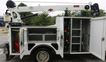2018 Ford F-550 Extended Cab Service Truck, IMT Dominator Bed, 7500-22 Crane, Drawers, Product Tanks, Compressor, 214k Miles, 4×4, Diesel full