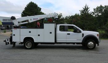 Pending Sale: 2020 Ford F-550 Extended Cab Service Truck, 150k Miles, 1 Owner, Stellar 7621 Crane, Drawers, Compressor full