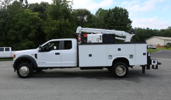 Pending Sale: 2020 Ford F-550 Extended Cab Service Truck, 150k Miles, 1 Owner, Stellar 7621 Crane, Drawers, Compressor full