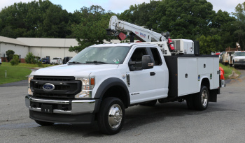 Pending Sale: 2020 Ford F-550 Extended Cab Service Truck, 150k Miles, 1 Owner, Stellar 7621 Crane, Drawers, Compressor full