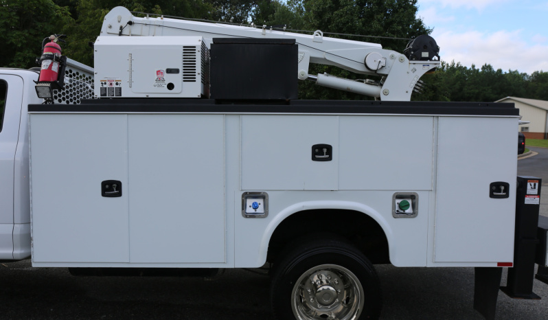 Pending Sale: 2020 Ford F-550 Extended Cab Service Truck, 150k Miles, 1 Owner, Stellar 7621 Crane, Drawers, Compressor full