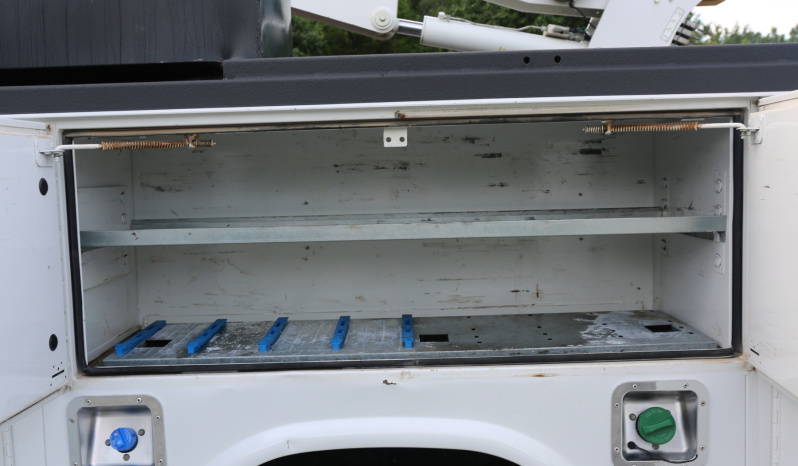 Pending Sale: 2020 Ford F-550 Extended Cab Service Truck, 150k Miles, 1 Owner, Stellar 7621 Crane, Drawers, Compressor full
