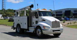 2020 Kenworth T270, Under CDL Mechanics Truck, 170k Miles, Air Ride, 12k Autocrane, PX7