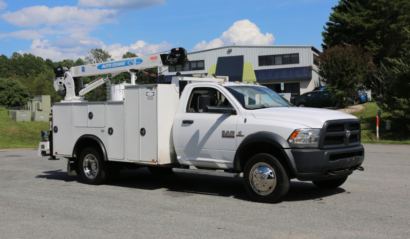 2015 Ram 5500 Service Truck, Cummins Diesel, 210k Miles, HC8 Autocrane, Drawers, Compressor full
