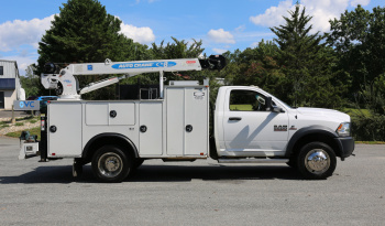 2015 Ram 5500 Service Truck, Cummins Diesel, 210k Miles, HC8 Autocrane, Drawers, Compressor full