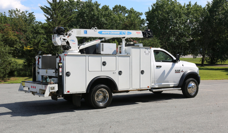 2015 Ram 5500 Service Truck, Cummins Diesel, 210k Miles, HC8 Autocrane, Drawers, Compressor full