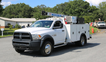 2015 Ram 5500 Service Truck, Cummins Diesel, 210k Miles, HC8 Autocrane, Drawers, Compressor full