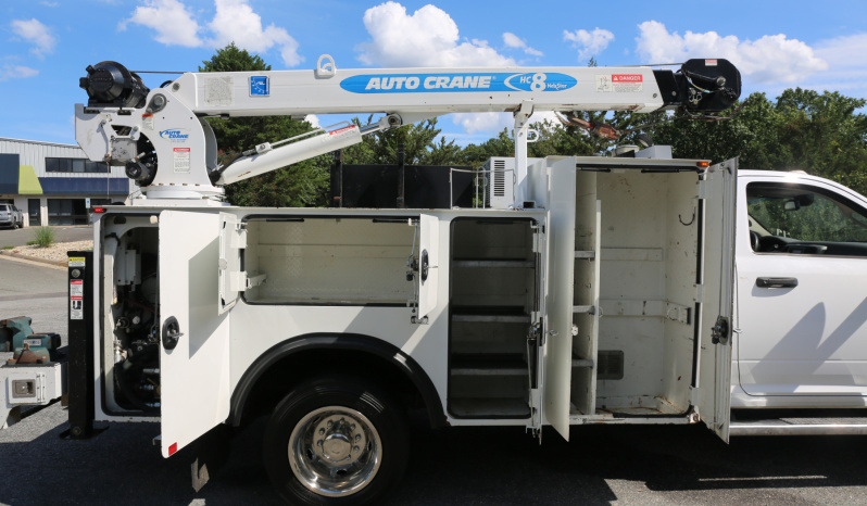 2015 Ram 5500 Service Truck, Cummins Diesel, 210k Miles, HC8 Autocrane, Drawers, Compressor full