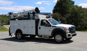 Pending Sale: 2013 Ford F-550 Service Truck, 4WD, 152k Miles, Stellar 7621 Crane, Drawers, Waste Oil Tank, Compressor, 1 Owner full