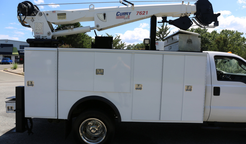 Pending Sale: 2013 Ford F-550 Service Truck, 4WD, 152k Miles, Stellar 7621 Crane, Drawers, Waste Oil Tank, Compressor, 1 Owner full