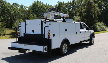 2022 Ford F-550 Service Truck, Crew Cab, IMT 11′ Bed, Three Section Product Tank, Welder, Compressor, 3200 IMT Crane, 4×4, 32k Miles full