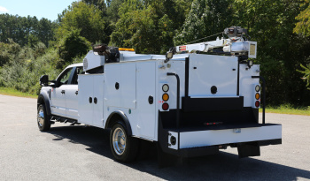 2022 Ford F-550 Service Truck, Crew Cab, IMT 11′ Bed, Three Section Product Tank, Welder, Compressor, 3200 IMT Crane, 4×4, 32k Miles full