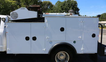 2022 Ford F-550 Service Truck, Crew Cab, IMT 11′ Bed, Three Section Product Tank, Welder, Compressor, 3200 IMT Crane, 4×4, 32k Miles full